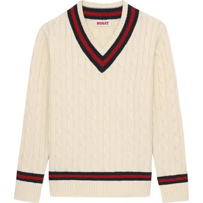 Boast Cable-knit Sweater In Neutral
