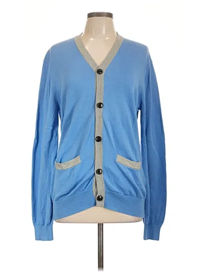 Pre-owned Boast Cardigan Sweater In Blue