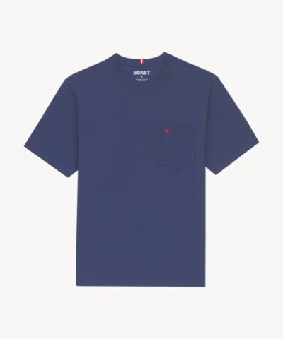 Boast Club Pocket Tee In Blue