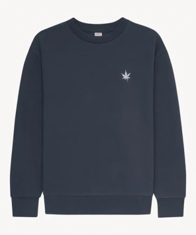 Boast Fleece Crewneck In Blue
