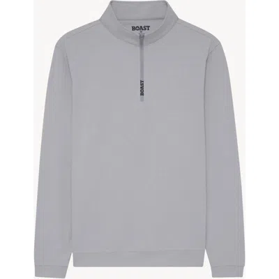 Boast Greenwich Quarter Zip 2.0 In Gray