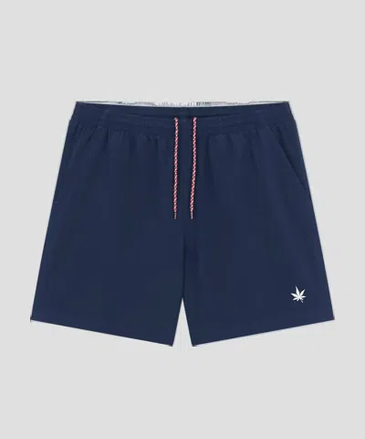 Boast Men's Court Short In Navy/white In Multi