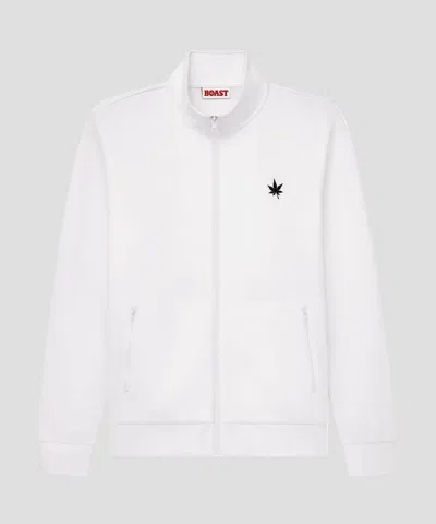 Boast Men's Warm-up Jacket In White