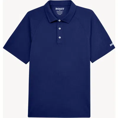 Boast Performance Raglan Polo 2.0 In Blue