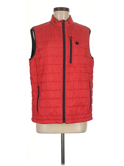 Pre-owned Boast Sweater Vest In Red