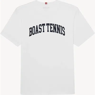 Boast Tennis Tee In White