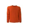Bob - Round Neck Lana Bruciato A23blar R00255