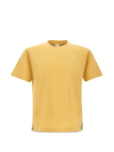 Bob Beach Cotton T-shirt In Yellow