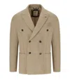 Bob Bing Mastice Double-breasted Jacket In Beige