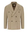 Bob Bing Mastice Double-breasted Jacket In Beige