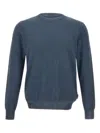 Bob Blasnt Crew-neck Sweater In Blue