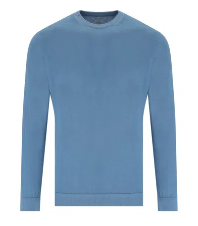 Bob Chall Jeans Pullover In Light Blue