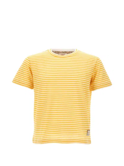 Bob Coast Striped T-shirt In Yellow