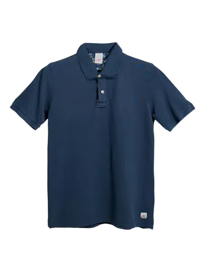 Bob Cotton Polo Shirt In Blue