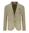 Bob Domi Duna Single-breasted Jacket In Gray