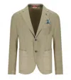 Bob Domi Duna Single-breasted Jacket In Neutrals