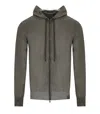 Bob Drop Dark Brown Hoodie