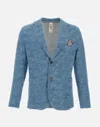 Bob Textured Button-up Blazer