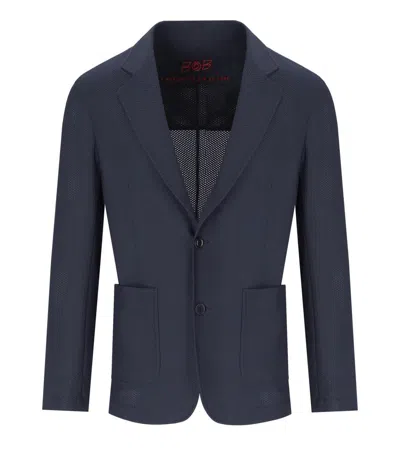 Bob Golden Blue Single-breasted Jacket