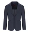 Bob Golden Blue Single-breasted Jacket In Blue