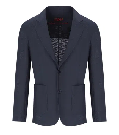 Bob Golden Blue Single-breasted Jacket