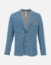 Bob Textured Button-up Blazer