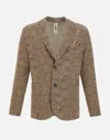 Bob Textured Blazer In Brown