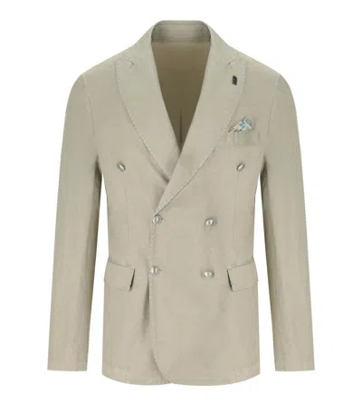 Bob Jamie Beige Double-breasted Jacket