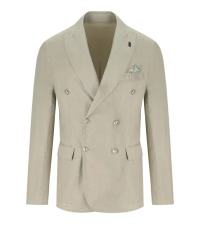 BOB BOB JAMIE BEIGE DOUBLE BREASTED JACKET