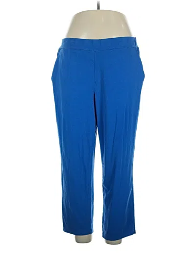 Pre-owned Bob Mackie Active Pants In Blue