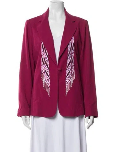 Pre-owned Bob Mackie Blazer W/ Tags In Purple