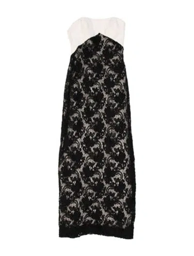Pre-owned Bob Mackie Boutique Knee-length Dress In Black