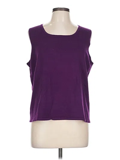 Pre-owned Bob Mackie Cardigan Sweater In Purple