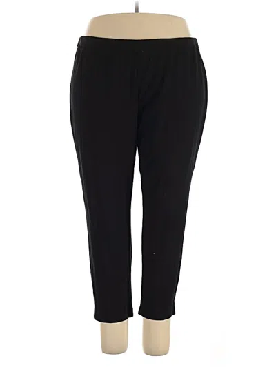 Pre-owned Bob Mackie Casual Pants In Black