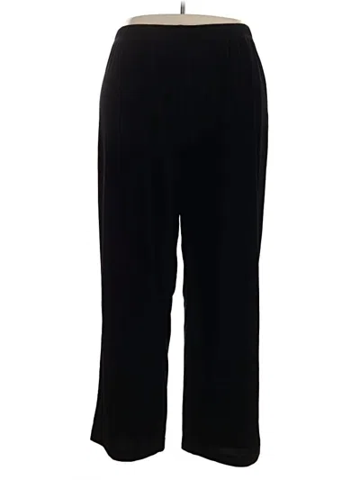 Pre-owned Bob Mackie Casual Pants In Black