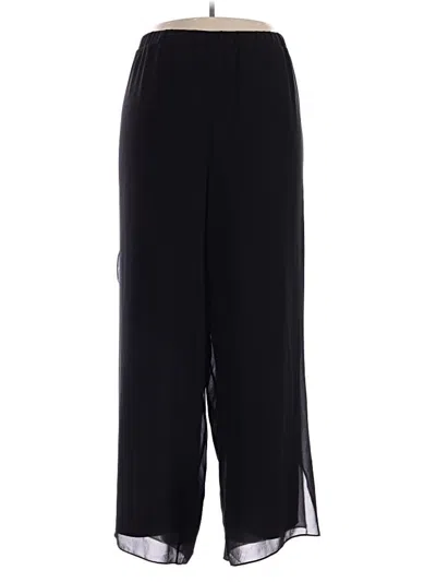 Pre-owned Bob Mackie Casual Pants In Black
