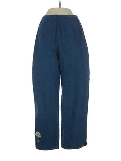 Pre-owned Bob Mackie Casual Pants In Blue