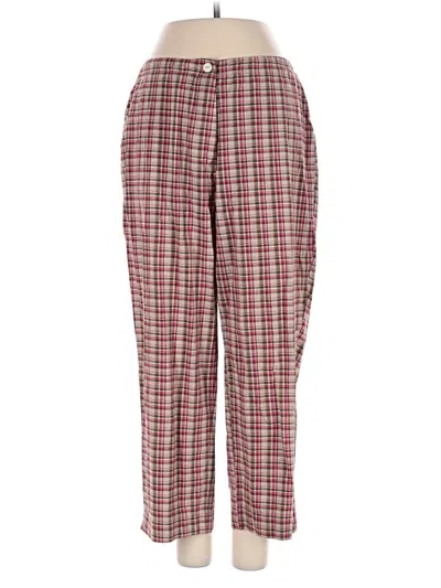 Pre-owned Bob Mackie Casual Pants In Red