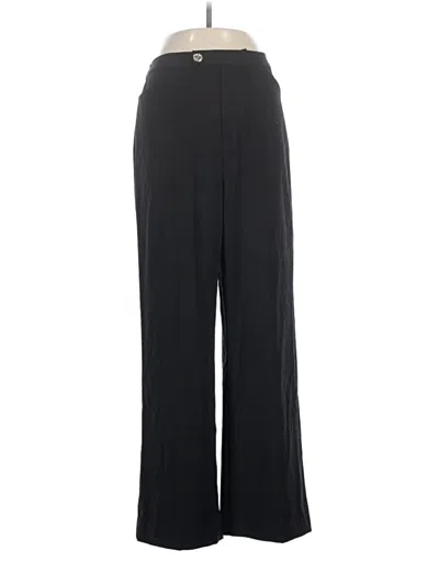 Pre-owned Bob Mackie Dress Pants In Black