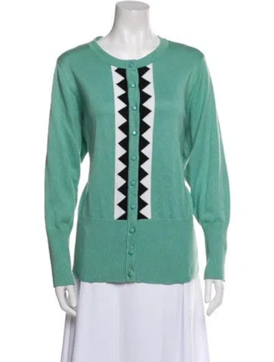 Pre-owned Bob Mackie Evening Jacket In Green