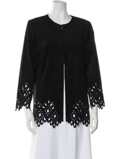 Pre-owned Bob Mackie Jacket In Black