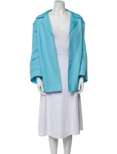 Pre-owned Bob Mackie Jacket In Blue