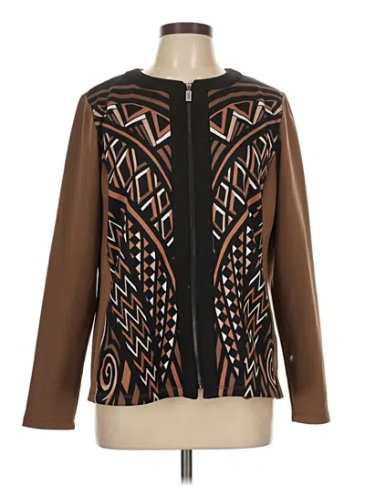 Pre-owned Bob Mackie Jacket In Brown