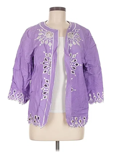 Pre-owned Bob Mackie Jacket In Purple