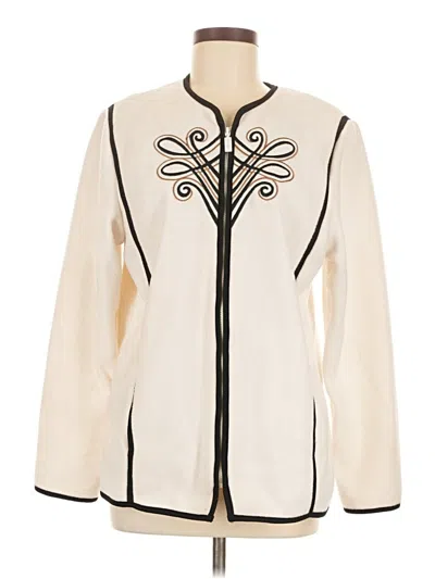 Pre-owned Bob Mackie Jacket In White