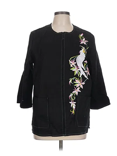 Pre-owned Bob Mackie Kimono In Black