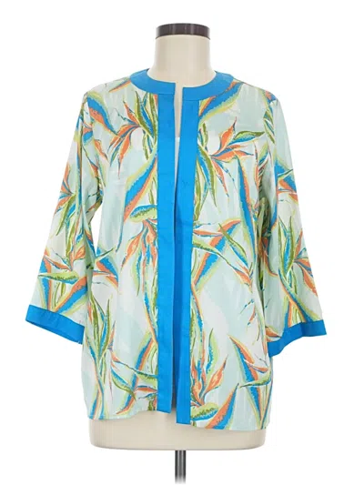 Pre-owned Bob Mackie Kimono In Blue