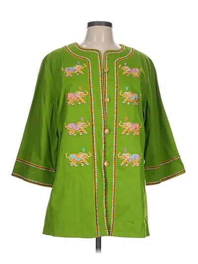 Bob Mackie Kimono In Green