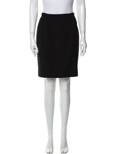 Pre-owned Bob Mackie Knee-length Skirt In Black