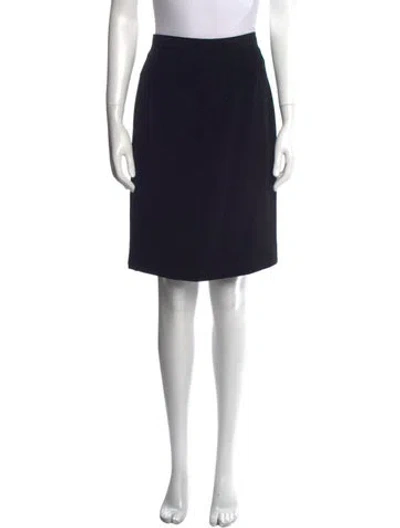 Pre-owned Bob Mackie Knee-length Skirt In Black
